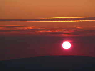 Pendle Sunset